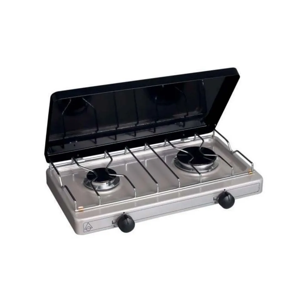 Réchaud Gaz XTREME 2 brûleurs Gris Cargo - ENO
