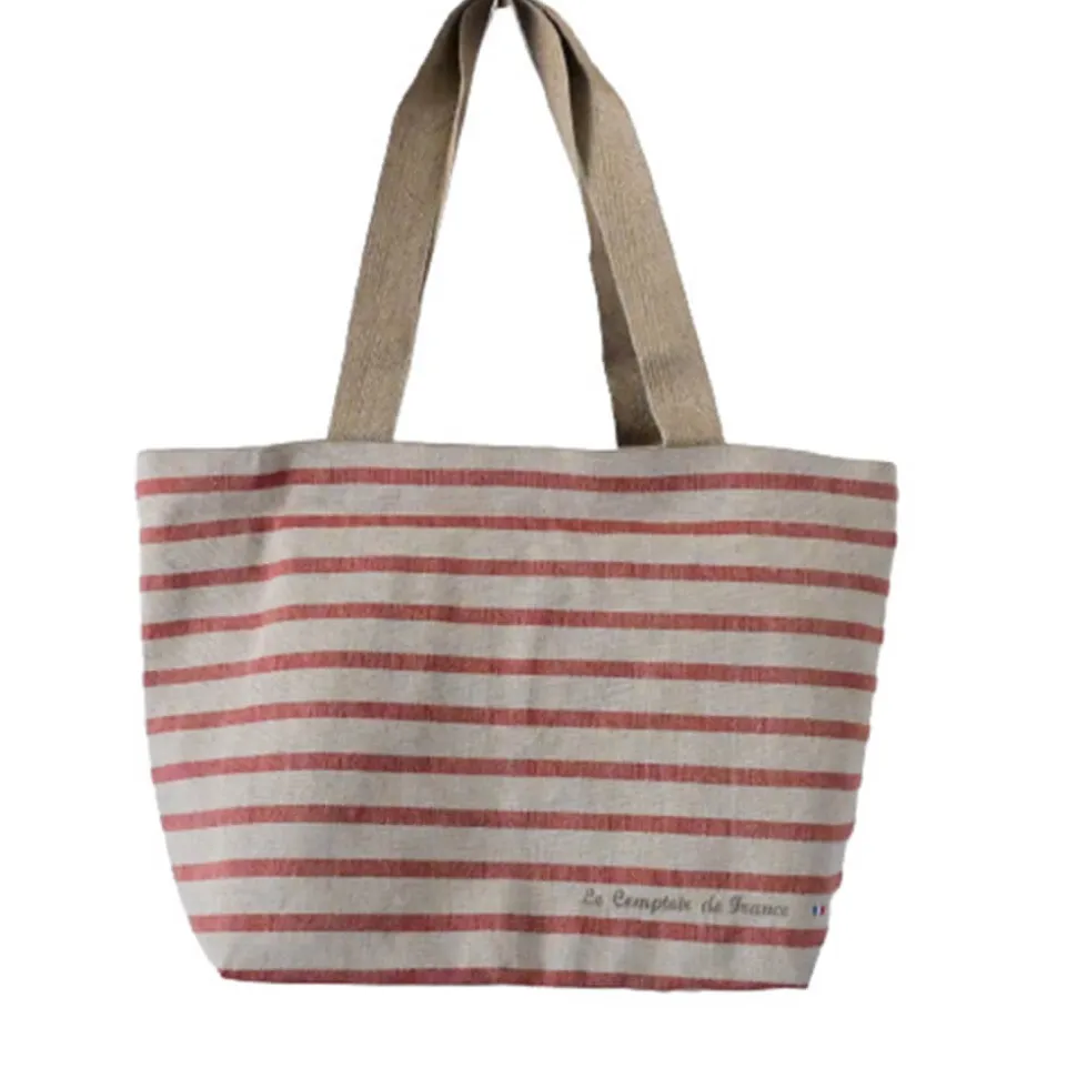Sac Marinière Rouge en Lin - Charvet Editions
