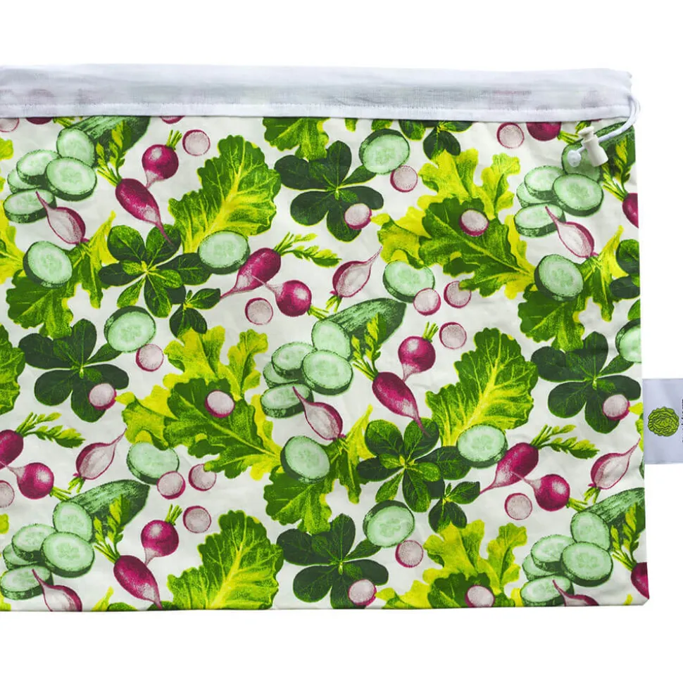 Sac à salade Motif Radis - Sacasalades