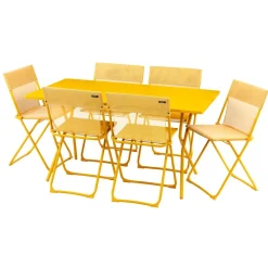 Salon de jardin Table de jardin pliante 6 chaises Balcony - LAFUMA