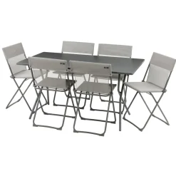 Salon de jardin Table de jardin pliante 6 chaises Balcony - LAFUMA
