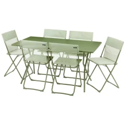 Salon de jardin Table de jardin pliante 6 chaises Balcony - LAFUMA