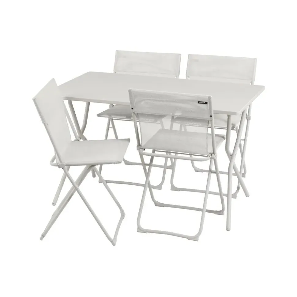 Salon de jardin Table pliante 4 chaises Balcony - LAFUMA