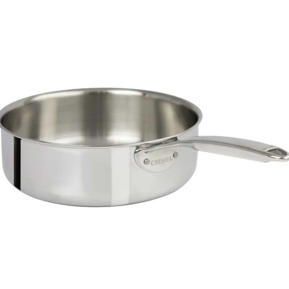Sauteuse Inox droite Castel'Pro - CRISTEL