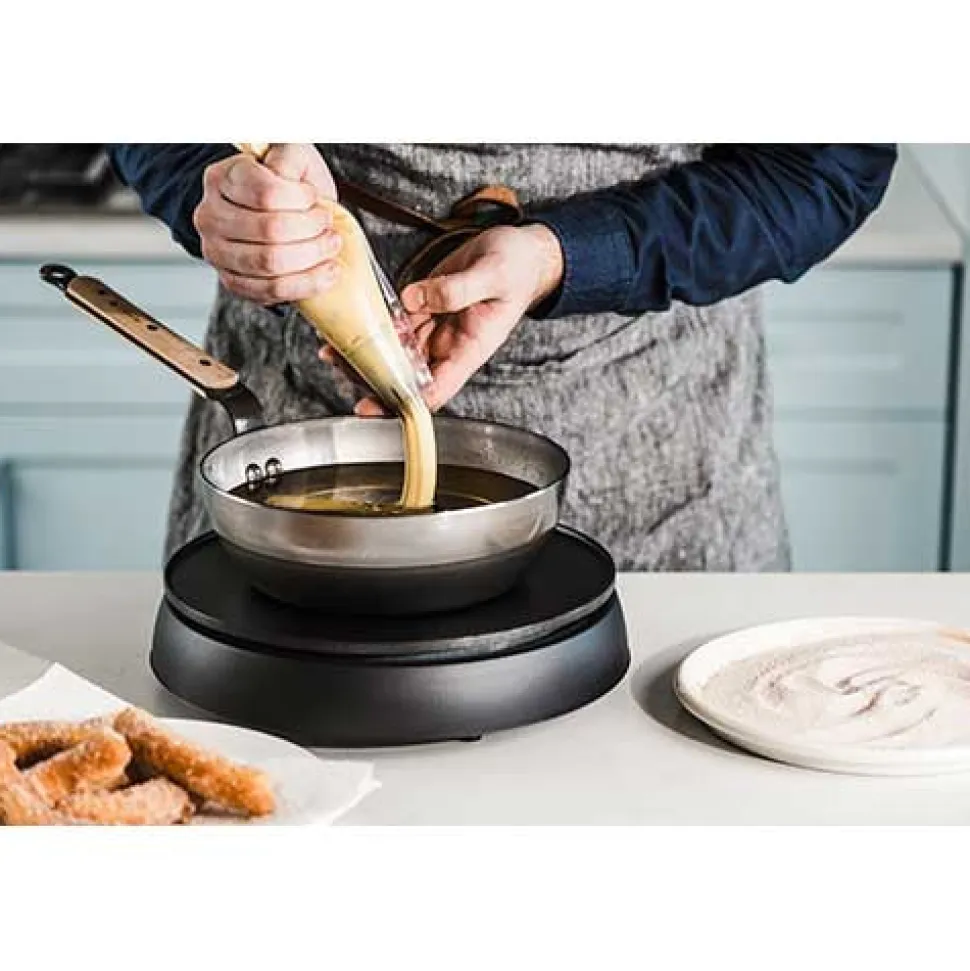 Sauteuse paysanne en acier MINERAL B BOIS 24 cm - DE BUYER