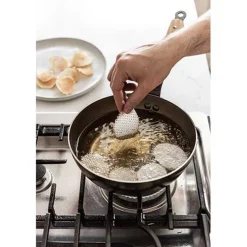 Sauteuse paysanne en acier MINERAL B BOIS 24 cm - DE BUYER