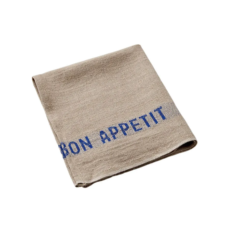 Serviette Bon Appétit Lin 45 x 35 cm - Charvet Editions