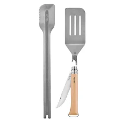 Set Couteau et Ustensiles Barbecue - OPINEL