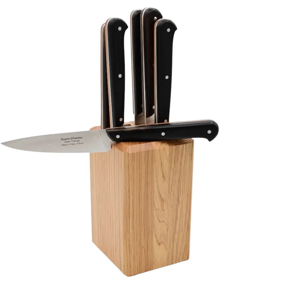 Set de 6 couteaux Le P'TIT TRADI Grenadille - GOYON-CHAZEAU