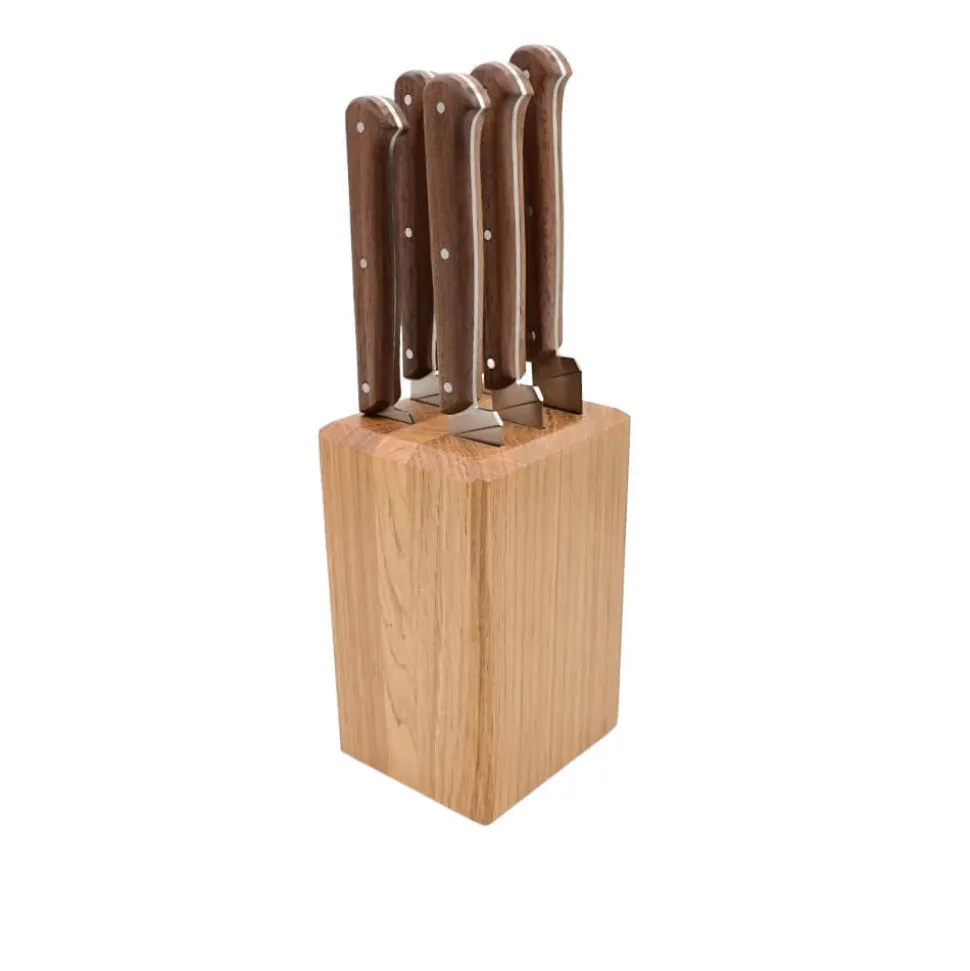 Set de 6 couteaux Le P'TIT TRADI Noyer - GOYON-CHAZEAU