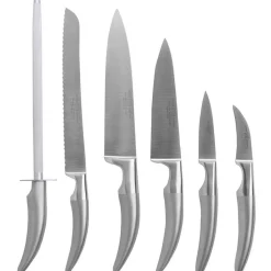 Set de 6 couteaux Styl'Ver sur support bois magnétique - GOYON-CHAZEAU