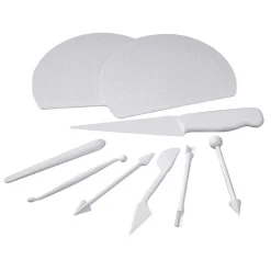 Set de 9 outils pour la pâte d'amande et pâté croûte - MATFER