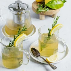 Set 2 mugs en verre Darjeeling - CRISTEL