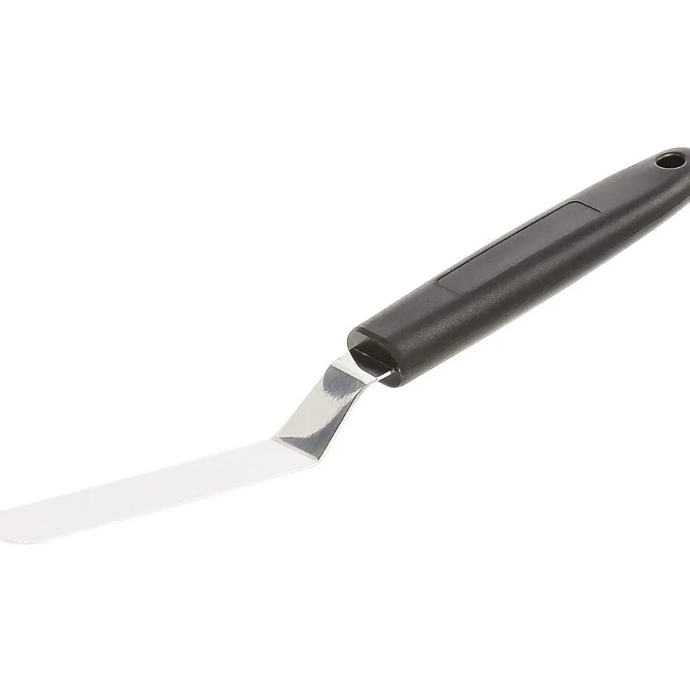 Spatule professionnelle inox coudée 9 cm - MATFER