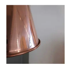 Suspension luminaire cuivre 26cm - BAUMALU