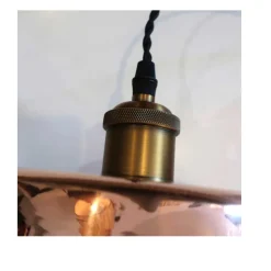 Suspension luminaire cuivre 26cm - BAUMALU