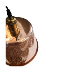 Suspension luminaire cuivre 26cm - BAUMALU