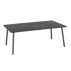 Table basse rectangulaire extérieure en acier Vence 102x59 cm - LAFUMA