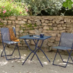 Table pliante en acier pour l'extérieur 64x70x72 - BALCONY II - LAFUMA