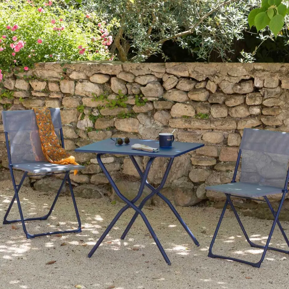 Table pliante en acier pour l'extérieur 64x70x72 - BALCONY II - LAFUMA