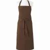Tablier Coton Lin Confiseur Chocolat 102x92 cm - Charvet Editions
