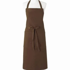Tablier Coton Lin Confiseur Chocolat 102x92 cm - Charvet Editions