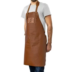 Tablier en cuir de bison - JUNTO