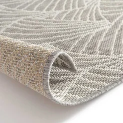 Tapis Marsanne Eventail Gris - LAFUMA