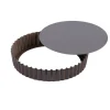 Tourtière ronde cannelée antiadhérente 28cm - GOBEL