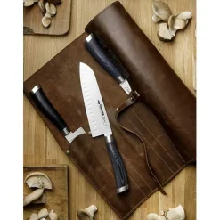 Trousse en cuir et kit 4 couteaux ZEN - FISCHER