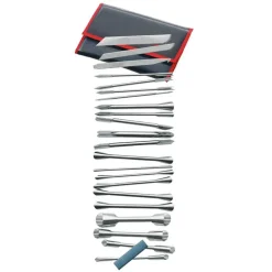 Trousse 22 outils de décor et pierre à aiguiser - LOUIS TELLIER