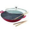 Wok en fonte - BAUMALU