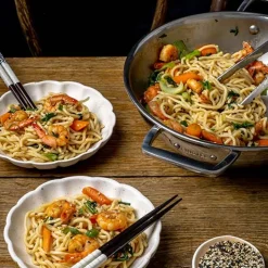Wok Inox Castel'Pro anses fixes - CRISTEL