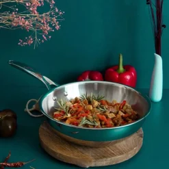 Wok Inox Castel'Pro - CRISTEL